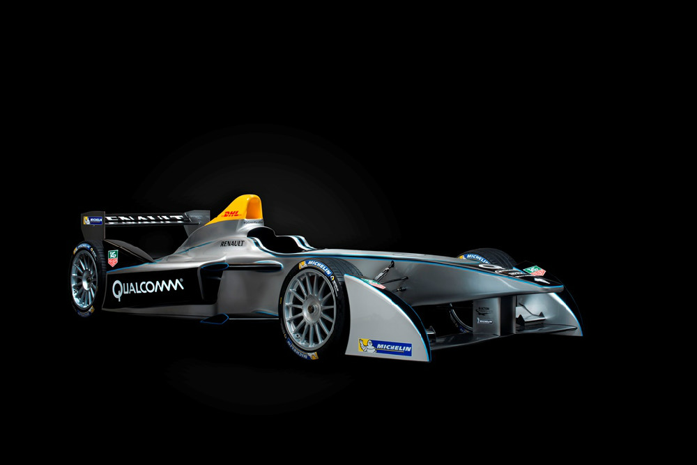 Sådan så bilen ud ved præsentationen
(Foto: Formula E)
